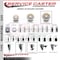 Service Caster 5'' Nylon Swivel 3/4'' Expanding Stem Caster with Brake SCC-EX20S514-NYS-TLB-34 - alternate 3